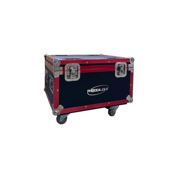 Flight Case 6en1 Par LED 18x12W, valises de transport idéales pour y ranger 6 Par LED d'un coup ainsi que vos accessoires 