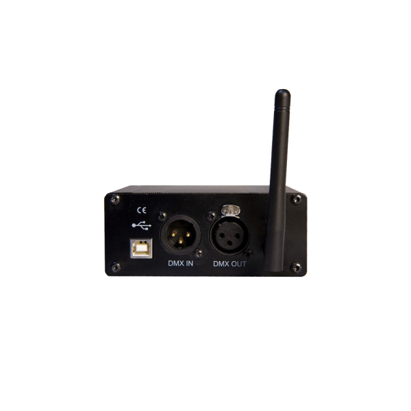 Emetteur DMX HF electro concept 2.4 GHz, une console qui vous offrira une liberté totale d'installation et d'utilisation