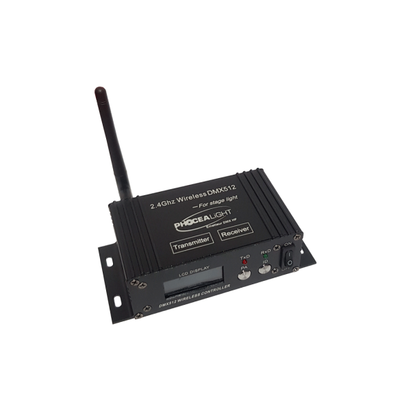 Emetteur DMX longue portée - connexion sans fil, Branchez-le directement à votre console et associez-le aux récepteurs DMX