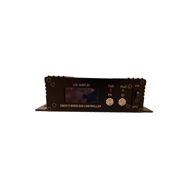 Emetteur DMX longue portée - connexion sans fil, Branchez-le directement à votre console et associez-le aux récepteurs DMX
