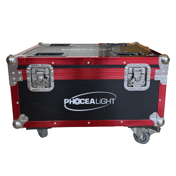 Charge à induction et flight case : une combinaison gagnante pour votre matériel type projecteurs Phocea Light