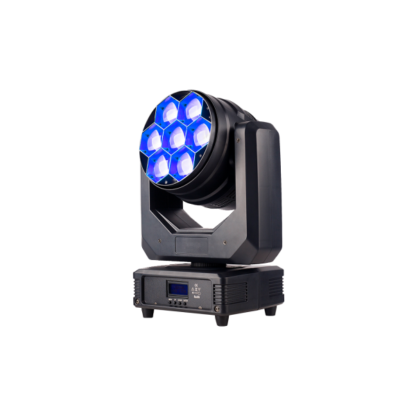 Lyre pro wash 7x40W, lyre puissante et compacte, idéale pour tout type de surface