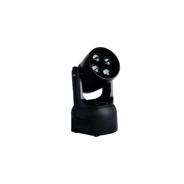 Lyre AREA WASH 4x40W, légère, puissante, idéale pour les DJs, mais également pour les établissements