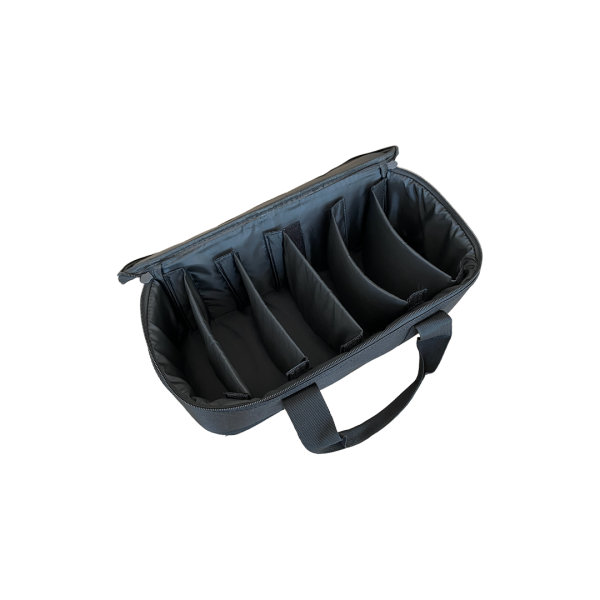 Petit Sac de transport 6en1 – Box 3, qui vous permettra de transporter 6 BOX 3 en toute sécurité et très facilement. 