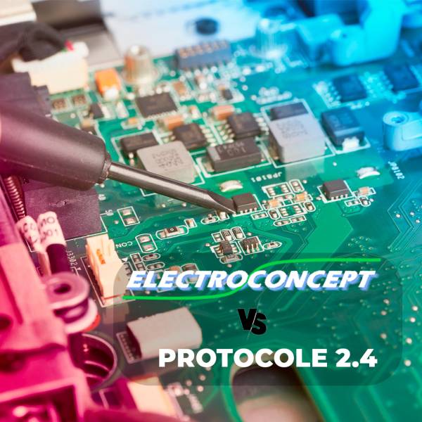 Quelle est la différence entre protocoles électroconcept et le 2.4 universel ?