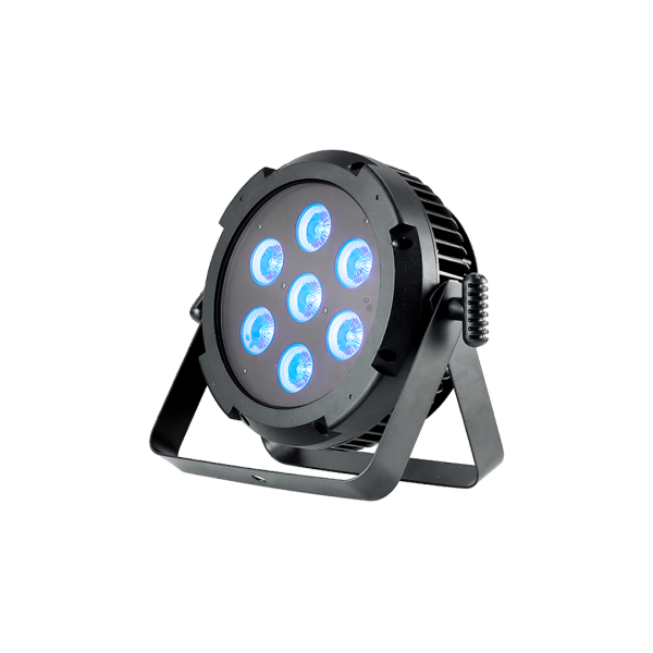 Par LED filaires Silent PAR 7x10, projecteur discret et léger, idéal pour les débutants